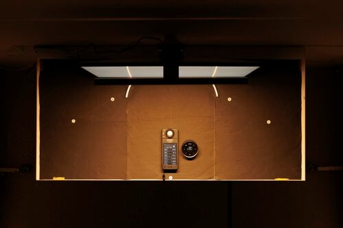 リモコンで色温度を2700Kに設定