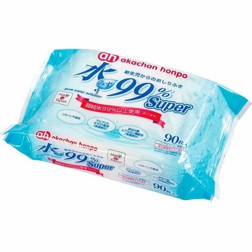 おしりふきおすすめ アカチャンホンポ 新生児からのおしりふき 水99% Super イメージ1