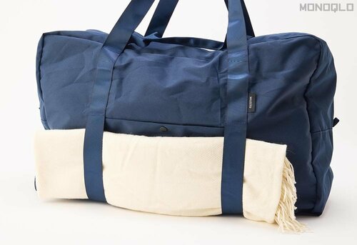 持ち手に挟んで収納 ボストンバッグおすすめ イメージ
