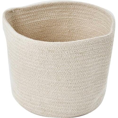 小物入れや鉢カバーのセンスが上がる！ 「インド綿混組紐バスケット」 イメージ