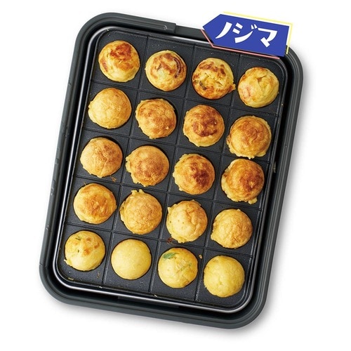 本体はコンパクトながらも大きめサイズが焼ける たこ焼き器おすすめ イメージ