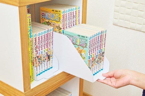 スーッと引き出せて奥の本もすぐ取り出せる！ LDKベストバイ収納アイテム・インテリア雑貨おすすめ イメージ