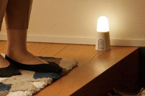 “うっかりつけっ放し”を防いでくれるセンサーライト イメージ