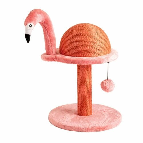 猫用爪とぎおすすめ PAWZ Road 猫爪とぎポール ピンク イメージ1