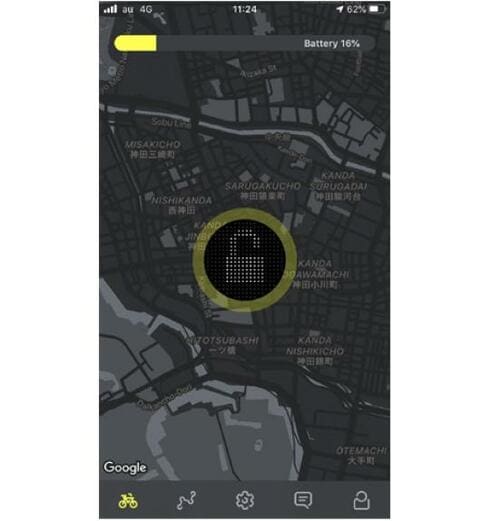 2：ボタンでロックスマホで解除でキーレスを実現 イメージ2