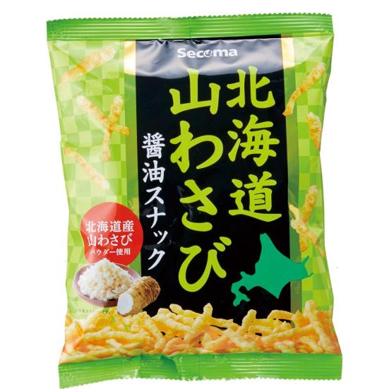 セイコーマート:北海道山わさび醤油スナック:スナック菓子