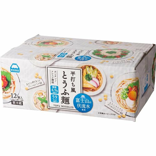 富士サンフード「平打ち風とうふ麺」 イメージ