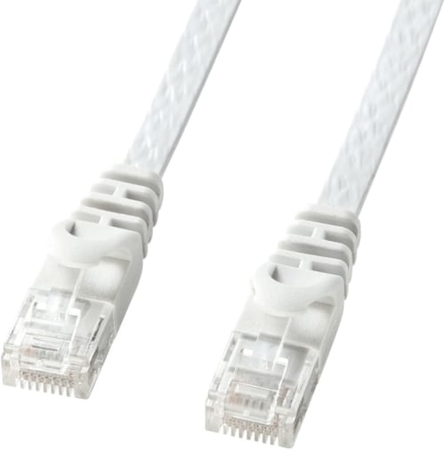 【3位】サンワサプライ「CAT6フラットLANケーブル LA-FL6」 イメージ