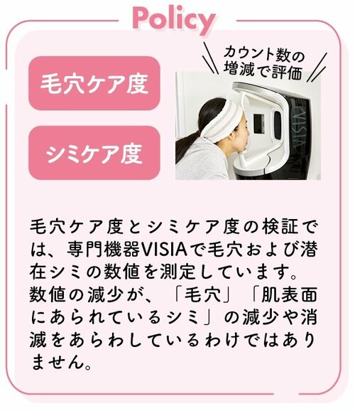 LDK the Beautyのテストポリシー ビタミンC美容液おすすめ イメージ