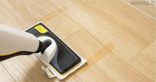 拭き取り力:1往復でごっそり汚れが落ちるのはケルヒャーだけ スチームクリーナーおすすめ イメージ