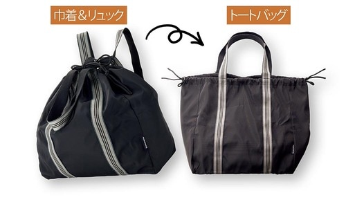 トレンド2:シーンに合わせて変形するものが人気 エコバッグおすすめ イメージ