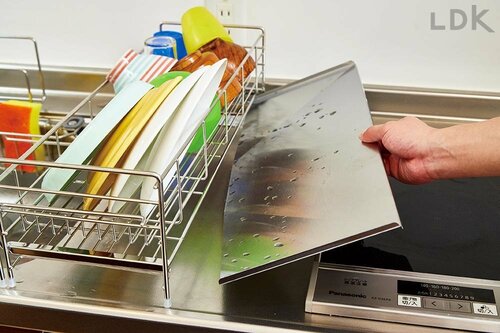 幅が変えられてお手入れもラクラク 水切りラックおすすめ イメージ