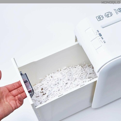 【使い勝手&静音性】動作音が静かでゴミ捨てしやすい 家庭用シュレッダーおすすめ イメージ