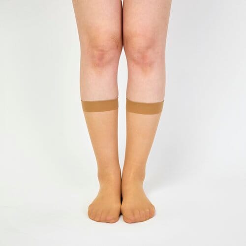 膝下丈ストッキングおすすめ ダイソー 抗菌防臭膝下丈ストッキング イメージ2