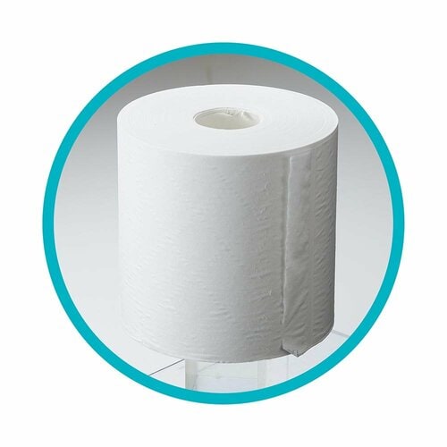 長巻きトイレットペーパーおすすめ 丸富製紙 ペンギン 超ロング 5倍巻き イメージ2