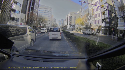 項目1：カメラ品質（昼） ミラー型ドライブレコーダーおすすめ イメージ