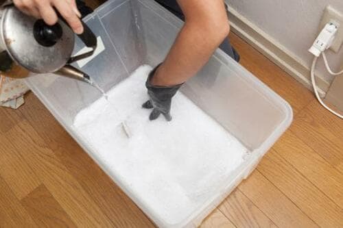 お湯と粉マジックリンで汚れ落とし簡単にできる仕組みを説明！ イメージ3