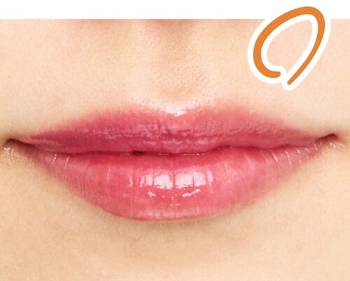 フレッシュ×立体顔：◯ 青みピンクリップおすすめ イメージ