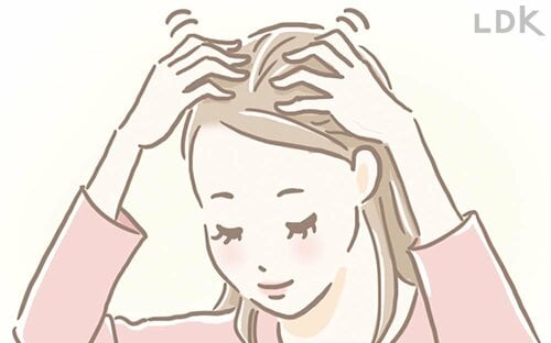 ポイント1：頭皮の血行を促進 白髪隠しおすすめ イメージ