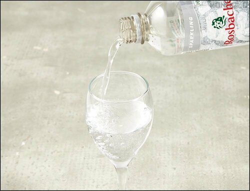 【炭酸の強さ】やさしい泡で炭酸控えめ 炭酸水おすすめ イメージ