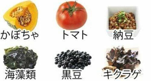 わかめの味噌汁や納豆ご飯などを取り入れて 白髪隠しおすすめ イメージ