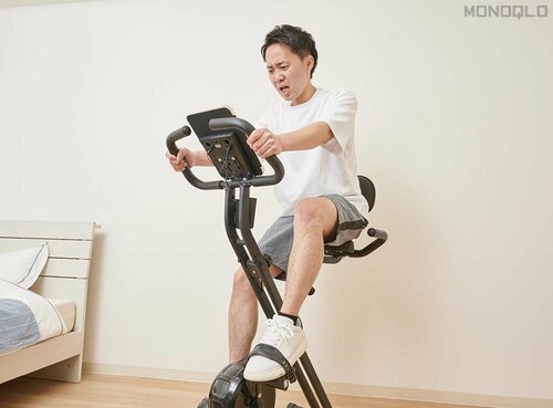 【安全性】タフなつくりで安定性も万全です! フィットネスバイクおすすめ イメージ2