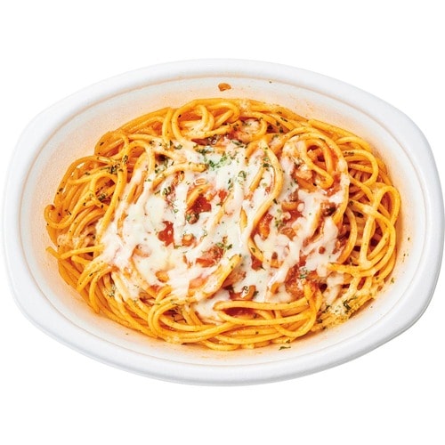 大盛りコンビニパスタおすすめ ファミリーマート 特盛 太麺! 3種チーズのミートソース イメージ