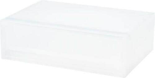 おすすめ3：紙、書類を入れるなら引き出し式の無印良品「ポリプロピレンケース」 イメージ