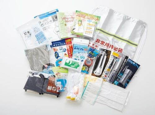 C評価: 必需品が無い LIXIL VIVA「緊急避難に持ち出す22点セット」 イメージ2