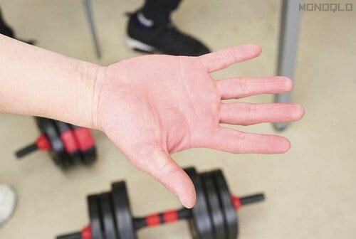 長時間使うと手が痛くなる 可変式ダンベルおすすめ イメージ
