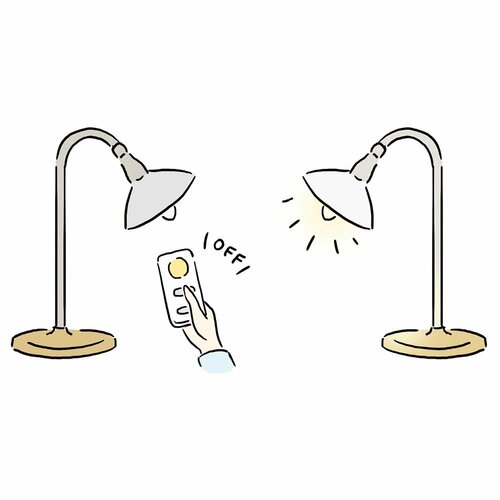 電気はうっすらつける? 完全オフ? 眠りにイイのはどっち? 体にいい睡眠習慣おすすめ イメージ