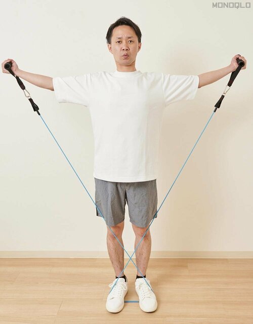 全身の筋トレに効果バツグン! トレーニングチューブおすすめ イメージ
