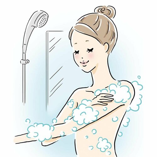 やさしく洗っても スッキリ!