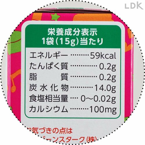 テスト1:栄養成分 市販のベビーフードおすすめ イメージ