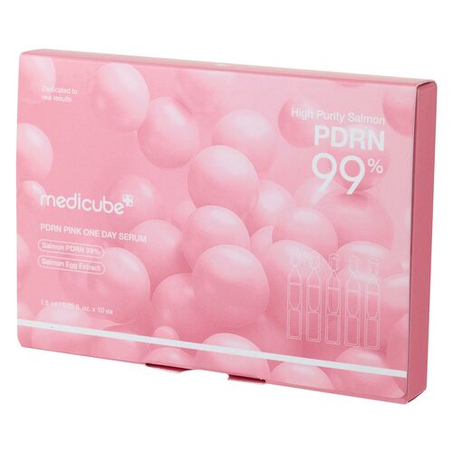 PDRN美容液おすすめ メディキューブ PDRNピンク1DAYセラム イメージ