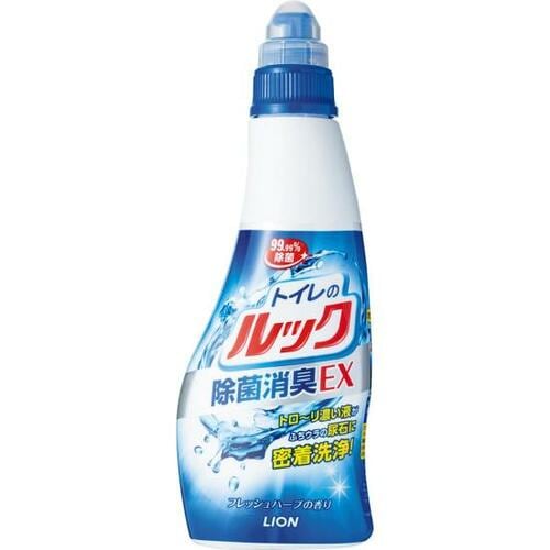 かけたら放ったらかしでOKのライオン「トイレのルック 除菌消臭EX」 イメージ