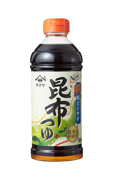 ヤマサ「昆布つゆ」 めんつゆおすすめ イメージ
