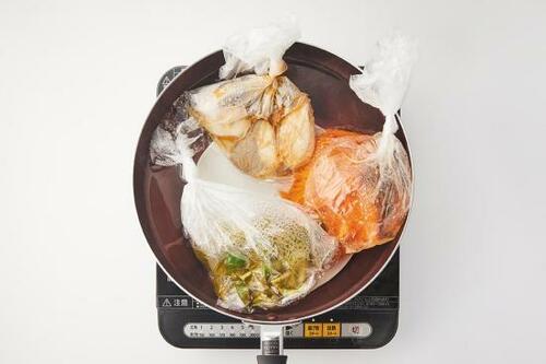 おいしさのコツは袋の空気をしっかり抜くこと