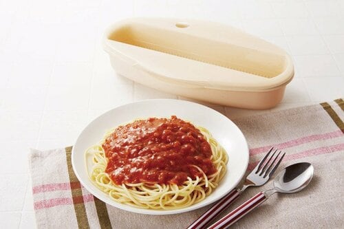 失敗知らずで完ぺきなアルデンテ!「チンしてそのまま本格パスタ」