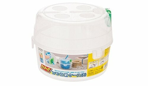 段ボール:カッター:ビニール紐:山田化学:ひも収納ケース