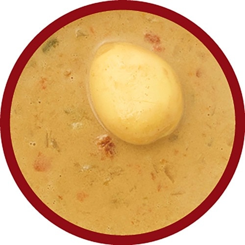 無印良品のカレーおすすめ 無印良品 現地に学ぶ スリランカ たまごと野菜のクリーミーカレー イメージ2