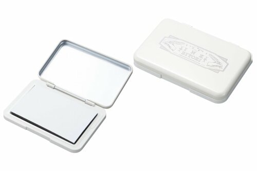 万年筆インク専用のまっ白なスタンプ台 サンビー「INK BIYORI スタンプ台」 イメージ