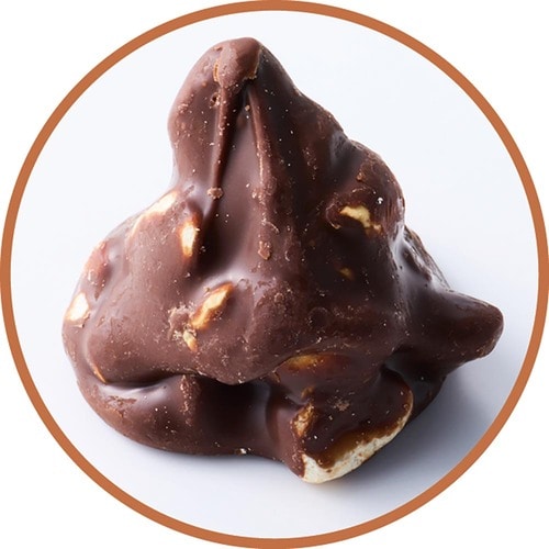 糖質オフチョコレートおすすめ 正栄デリシィ ロカボ 低糖質ピーナッツチョコ イメージ2