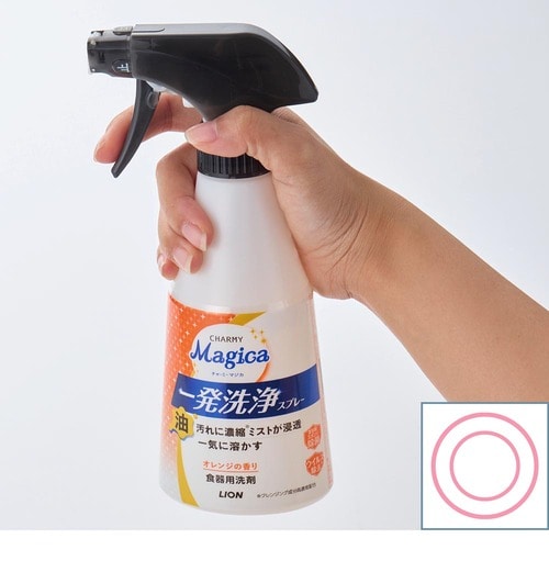 持ちやすさ 食器用泡スプレーおすすめ イメージ