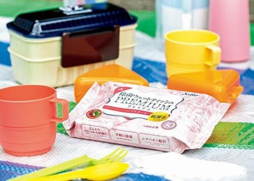 手洗いできない外出時に! アイリスオーヤマ「卓上除菌ウエットティッシュ」 イメージ2