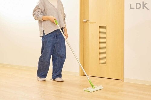 気軽に使えてサッと床掃除できる イメージ