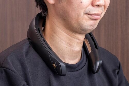 装着感:負担も少なく快適です 電動ネッククーラーおすすめ イメージ
