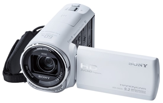 ソニー:HDR-CX670:ビデオカメラ
