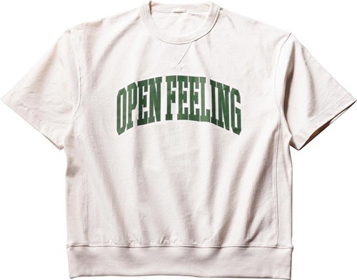 アイテム2：GU「スウェT (5分袖)(ロゴ) 」 イメージ