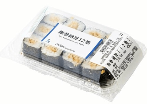 忙しいときはコンビニの納豆巻きでお手軽腸活 納豆おすすめ イメージ